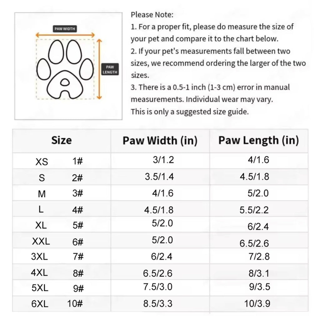 Bottes Imperméables pour Chien – Protection Pattes Randonnée & Hiver